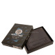 Férfi pénztárca valódi bőrből díszdobozos GIULTIERI barna GBV03