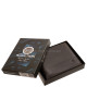 Férfi pénztárca valódi bőrből díszdobozos GIULTIERI barna GBV1021