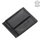 Pánska peňaženka z pravej kože čiernej farby Corvo Bianco Luxury COR-D
