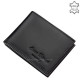 Men's wallet made of genuine leather black Corvo Bianco Luxury COR102