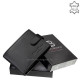 Pánska peňaženka z pravej kože čiernej farby Corvo Bianco Luxury COR1021/T