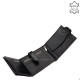 Herren Geldbörse aus echtem Leder schwarz Corvo Bianco Luxury COR6002L/T