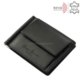 Moška denarnica iz pravega usnja črne barve RFID Corvo Bianco MUR-D