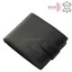 Heren portemonnee gemaakt van echt leer zwart RFID Corvo Bianco MUR08 / T