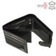 Herren Geldbörse aus echtem Leder schwarz RFID Corvo Bianco MUR08/T