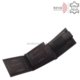Portefeuille pour hommes en cuir véritable noir RFID Corvo Bianco MUR102 / T