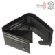 Herren Geldbörse aus echtem Leder schwarz RFID Corvo Bianco MUR102 / T