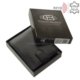 Men's wallet made of genuine leather black RFID Corvo Bianco MUR1021 / T
