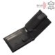 Portefeuille pour hommes en cuir véritable noir RFID Corvo Bianco MUR1021/T