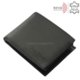 Herre tegnebog lavet af ægte læder sort RFID Corvo Bianco MUR1021