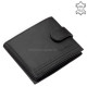 Heren portemonnee gemaakt van echt leer zwart RFID La Scala TGN08/T