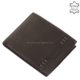 Men's wallet made of genuine leather black VESTER SVV09