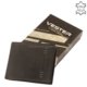 Мъжки портфейл от естествена кожа черен VESTER SVV6002L