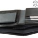 Herre tegnebog lavet af ægte læder Giultieri SBV123 sort