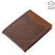 Herre tegnebog lavet af ægte læder Giultieri SBV37 brun