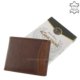 Moška denarnica iz pravega usnja Giultieri SBV37 rjave barve