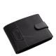 Men's wallet made of genuine leather La Scala Luxury LSL1021/T black