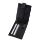 Herrenbrieftasche aus echtem Leder La Scala Luxury LSL1021/T schwarz