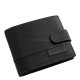 Men's wallet made of genuine leather La Scala SCA6002L/T black