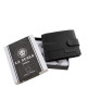 Moška denarnica iz pravega usnja La Scala SCA6002L/T črna