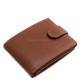 Men's wallet made of genuine leather, light brown, small size La Scala BVS102/T