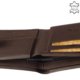 Herre tegnebog lavet af ægte læder WILD BEAST brun SWS09 / T