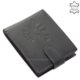 Men's wallet made of genuine leather WILD BEAST gray SWS1021 / T