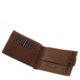 Fine leather Vester men's wallet light brown VMF09 / T