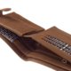 Fine leather Vester men's wallet light brown VMF09 / T