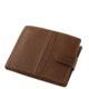 Fine leather Vester men's wallet light brown VMF1027 / T