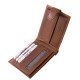 Portefeuille homme en cuir véritable Giultieri CRH1027/T cognac clair