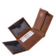 Portefeuille homme en cuir véritable Giultieri CRH1027/T cognac clair