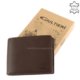 Giultieri denarnica iz pravega usnja rjava GIU6002L