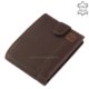 GreenDeed brown wallet in box GDK1027 / T