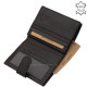 Porte-cartes en cuir GreenDeed de couleur noire SGV2038/PTL