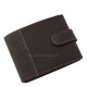 Kožená peněženka GreenDeed černá FGD102/T