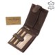 GreenDeed leather wallet dark brown GDH6002L / T