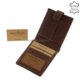 GreenDeed elegant leather wallet brown PDC5641 / T