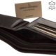 GreenDeed elegant leather wallet black PDC09 / T
