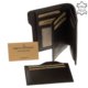 GreenDeed black leather file wallet KN3708
