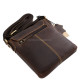 GreenDeed men's leather bag brown 710C