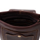 Borsa da uomo in pelle GreenDeed marrone 710C