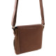 Borsa da uomo in pelle GreenDeed marrone chiaro 710B