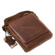 GreenDeed men's leather bag light brown 710V