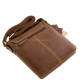 Sac en cuir pour homme GreenDeed marron clair 710V