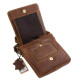 Sac en cuir pour homme GreenDeed marron clair 710V