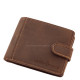 GreenDeed moška denarnica v darilni škatli rjava GDC1021/T