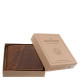 GreenDeed men's wallet in gift box brown GDG1021
