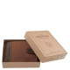 Мъжки портфейл GreenDeed в подаръчна кутия кафяво-тъмно кафяво GDB1021/T
