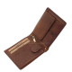 GreenDeed men's wallet in gift box brown-dark brown GDD1021